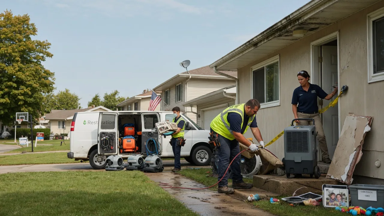 Water Damage Restoration in Sanders, AZ near me